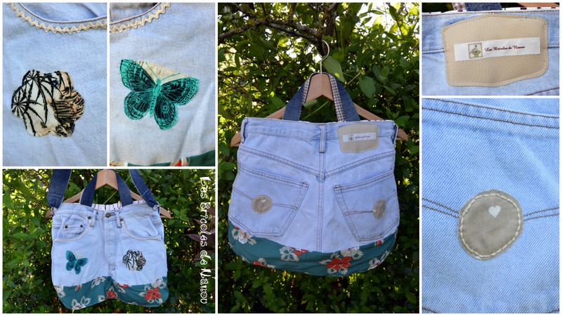 sac jeans customisation recyclage