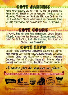Festival des arts Cours et Jardins à GUEMENE PENFAO (44)
