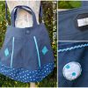 Sac haut de pantalon bleu